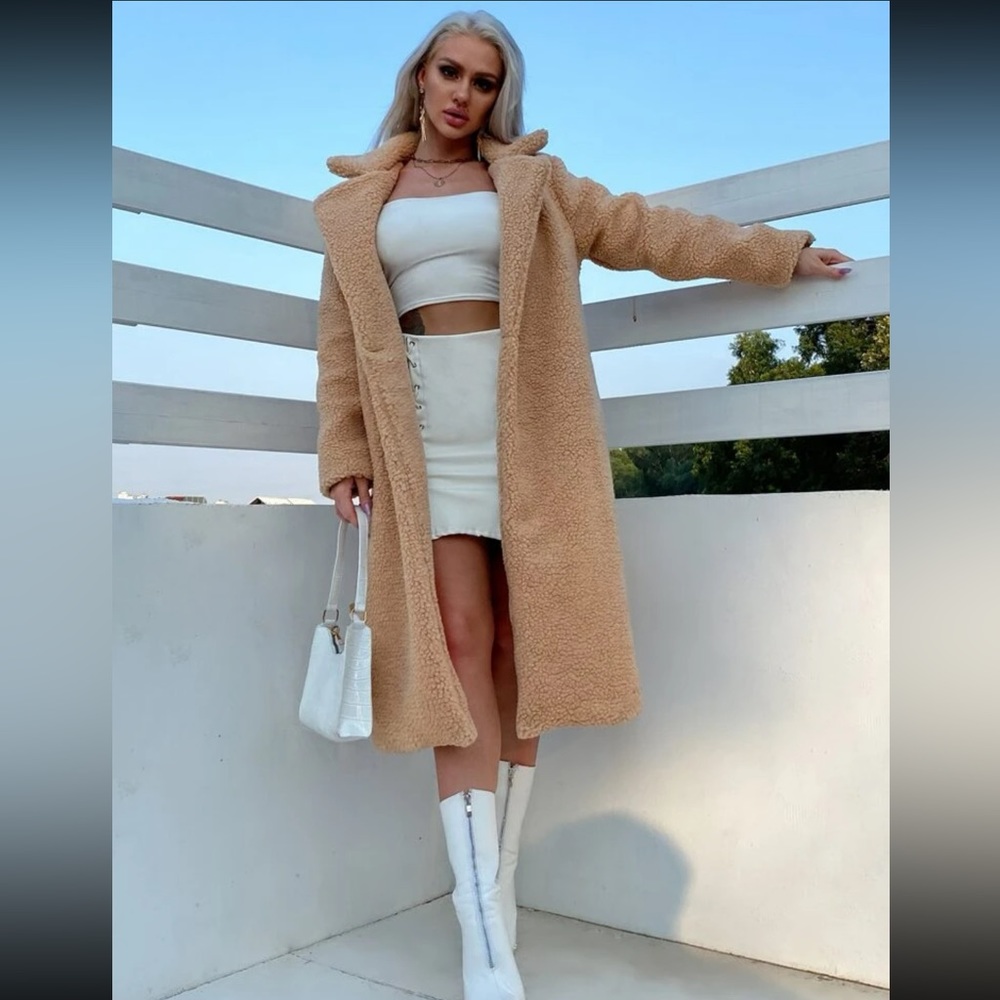 Sherpa coat never worn